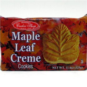 Cookie Shop Maple Leaf Creme Case Pack 24cookie 