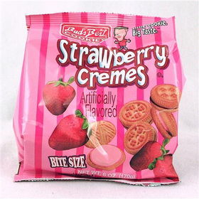 Buds Best Bag Cookies Strawberry Cremes Case Pack 12