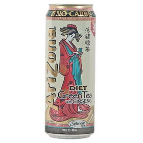 Arizona Diet Green Tea w/ Ginseng Case Pack 24