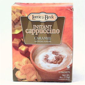 Lottie & Beck Instant Cappuccino - Caramel Case Pack 24