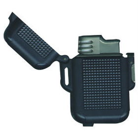 Polycarbonate Series Lighter, Black Squares