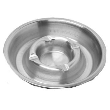 Stainless Steel Ashtray Case Pack 72stainless 
