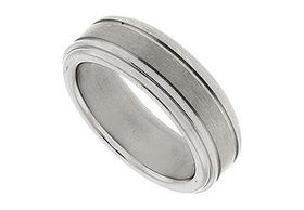 Mens Titanium Ring - Ring Size 9.0