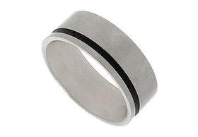 Mens Titanium Ring - Ring Size 9.0mens 