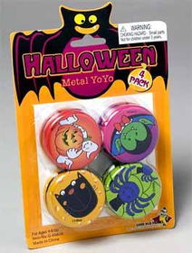 Halloween Metal Yo-Yo Case Pack 72halloween 