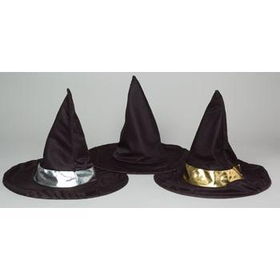 Adult Witch Hat 18" Black Case Pack 48adult 