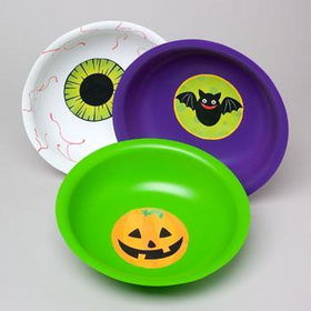 Halloween Bowl 11" Diameter, 3 Assorted. Case Pack 72halloween 