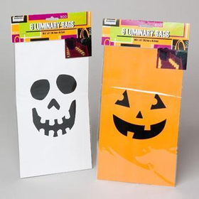 Halloween Luminary Bag 6 Pack Case Pack 72halloween 