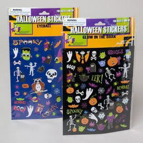 Halloween Stickers 4 Asorted Case Pack 144halloween 