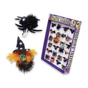 Fearful Fashion Lead-Safe-Halloween Ring w/Display Case Pack 72fearful 