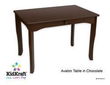 Avalon Table- Chocolate