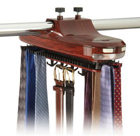 Motorized Tie Rack - Woodenmotorized 