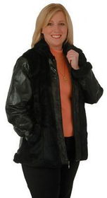 B-XL FAUX FURR COATfaux 