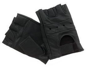 FINGERLESS LEATHER GLOVESfingerless 