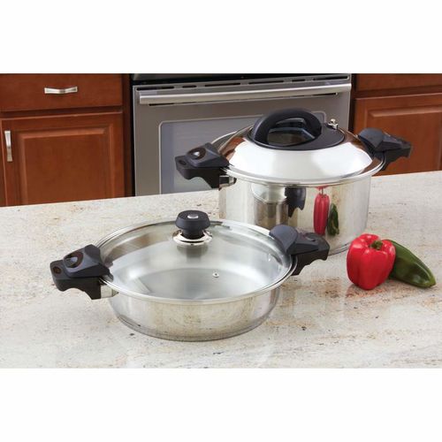 Precise Heat&trade; 12-Element Low-Pressure, Pressure Cookerprecise 