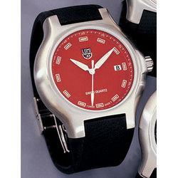 Silver Series, Red Dial, Polyurethane Strapsilver 