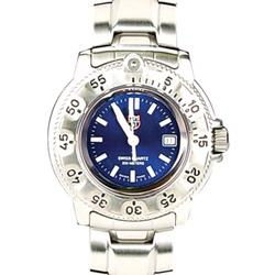 Ladies Steel, Blue Dial, Steel Braceletladies 