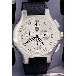 Silver Chrono Series, Silver Dial, Polyurethane Strapsilver 