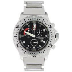 Ultimate Navy Seal Chrono, S/S Bezel, Blk Dial, Steel Brac.ultimate 