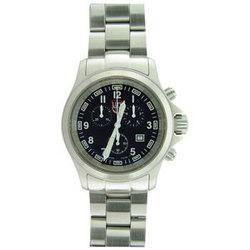 Ultimate Field Chrono, Black Dial, Steel Braceletultimate 
