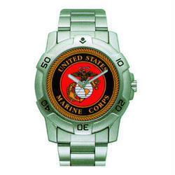 Sport Watch, Chrome, Military, U.S. Marinessport 