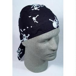 Flydanna, 100% Cotton, Skull/Cross, Whiteflydanna 