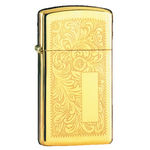 Slim Venetian Design, High Polish Brass