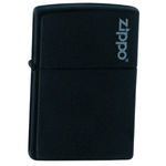 Black Matte, Zippo Logo