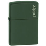 Green Matte, Zippo Logo