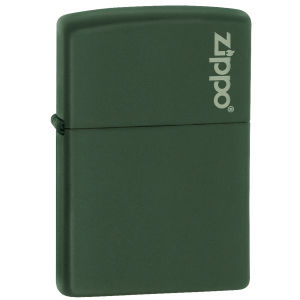 Green Matte, Zippo Logogreen 