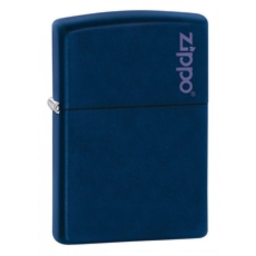 Navy Matte, Zippo Logonavy 