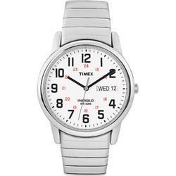 Easy Reader, White Face, Silver Steel Braceleteasy 
