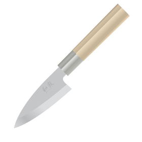 Deba, Polypropylene/Bamboo Handle, 4.13 in.deba 