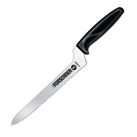 Offset Bread Knife, Wavy, Black Nylon, 7.5 in.offset 