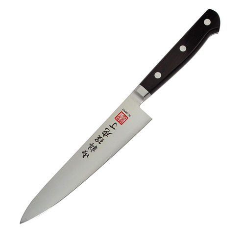 Chef's Knife, Black Pakkawood Handle, 6 in.chef 