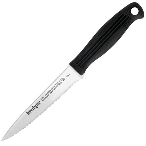 9900 Series, Utility Kitchen Knife,4.75in,Black Handle,Plainutility 