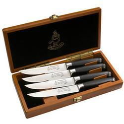 San Moritz Elite Serrated Steak Set in Wood Boxsan 