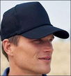 Twill and Mesh Cap with Braid