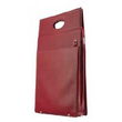 Red Leather Ladies Notebook