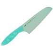 Vegetable Knife, 6.50 in. Blade, Green Handle & Blade