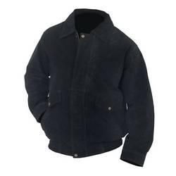 Giovanni Navarre&reg; Solid Genuine Suede Leather Men's Jacketgiovanni 