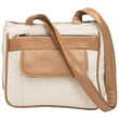 Embassy&trade; Canvas Purse with Leather Accents