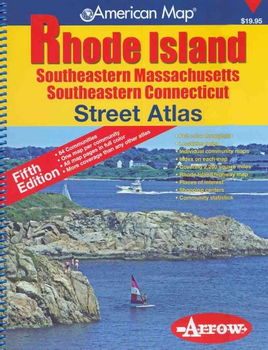 American Map Rhode Islandamerican 