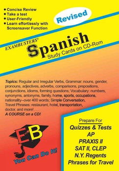 Exambusters Spanish Study Cardsexambusters 