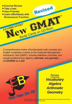 Exambusters New Gmat Study Cardsexambusters 