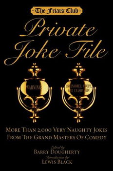 The Friars Club Private Joke Filefriars 