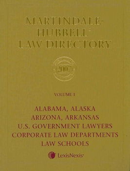 Martindale Hubbell Law Directory 2007martindale 