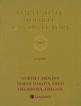Martindale Hubbell Law Directory 2007martindale 