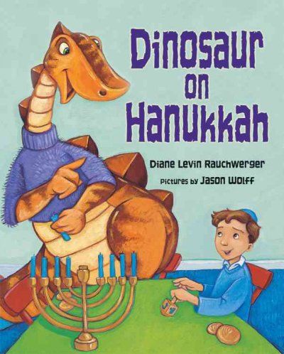 Dinosaur On Hanukkahdinosaur 
