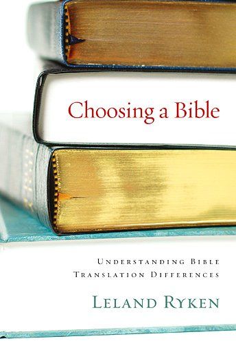 Choosing a Biblechoosing 
